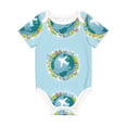 thumbnail image 1 of Rocae Dreaming Travel for Baby Climbing Clothes Soft Baby Romper for Active Infants Comfortable and Breathable Crawling Jumpsuit Unisex Baby Outfit 9M, 1 of 8