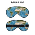 thumbnail image 1 of Rocae Earth View World Map for Mask for Women Men, Luxury Eye Cover Eye Shade with Adjustable Strap for Travel, Nap, Meditation, 1 of 7