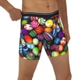 thumbnail image 1 of Rocae Easter Eggs2 for Stretch Moisture-Wicking Underwear,Men's Underwear Boxer Briefs X-Large, 1 of 1
