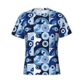 thumbnail image 1 of Rocae Evil Eye for Men's Moisture-Wicking Crew Tee - T-Shirt for Sports, Outdoor Activities, and Casual Wear, 1 of 9