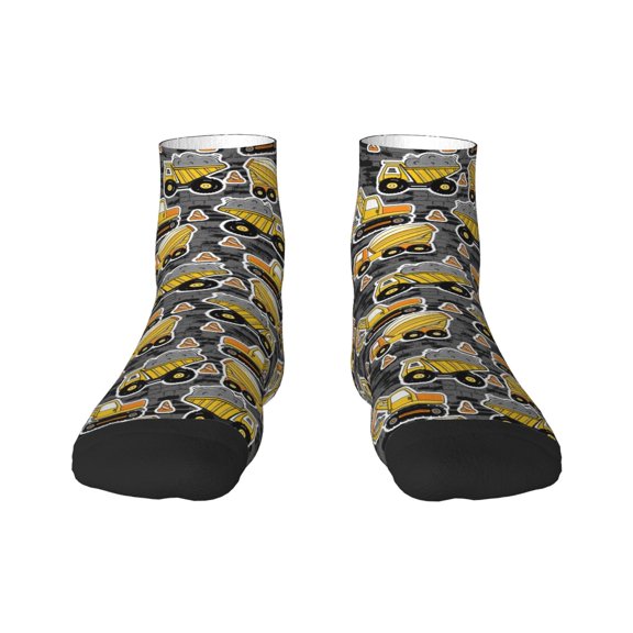 Rocae Excavator At Work for Premium Adult Socks,Comfortable, Breathable, and Durable Socks, Perfect for Everyday Wear