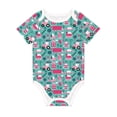 thumbnail image 1 of Rocae Excavator for Baby Climbing Clothes Soft Baby Romper for Active Infants Comfortable and Breathable Crawling Jumpsuit Unisex Baby Outfit 9M, 1 of 8