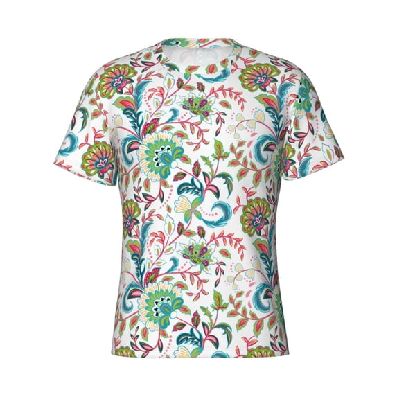 Rocae Fairy Flower for Men's Moisture-Wicking Crew Tee - T-Shirt for Sports, Outdoor Activities, and Casual Wear