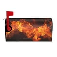 thumbnail image 1 of Rocae Fiery Orange Flames Energy for Mailbox Covers Protection Postbox Covers Home Decor-25.5x21 in, 1 of 8