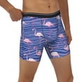 thumbnail image 1 of Rocae Flamingo for Stretch Moisture-Wicking Underwear,Men's Underwear Boxer Briefs XX-Large, 1 of 1