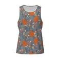 thumbnail image 1 of Rocae Floral Squirrel for Men's Workout Tank Top Men's Running Tank Top Dry Fit Athletic Workout Tank Tops3X-Large, 1 of 9