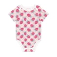 thumbnail image 1 of Rocae Floral Strawberr for Baby Climbing Clothes Soft Baby Romper for Active Infants Comfortable and Breathable Crawling Jumpsuit Unisex Baby Outfit 6 Months, 1 of 8