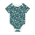 thumbnail image 1 of Rocae Floral for Baby Climbing Clothes Soft Baby Romper for Active Infants Comfortable and Breathable Crawling Jumpsuit Unisex Baby Outfit 6 Months, 1 of 8