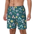 thumbnail image 1 of Rocae Floral for Men's Swim Trunks Quick Dry With Two Side Pockets and One Lined Patch PocketMedium, 1 of 9