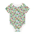 thumbnail image 1 of Rocae Flowers and Cactus for Baby Climbing Clothes Soft Baby Romper for Active Infants Comfortable and Breathable Crawling Jumpsuit Unisex Baby Outfit, 1 of 8