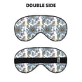 thumbnail image 1 of Rocae Flowers and Butterflies for Mask for Women Men, Luxury Eye Cover Eye Shade with Adjustable Strap for Travel, Nap, Meditation, 1 of 7