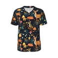 thumbnail image 1 of Rocae Forest Elf for Breathable Men's Baseball T-Shirt Fashionable Casual Baseball Jersey, Moisture-wicking Sportswear 4X-Large, 1 of 9
