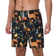 thumbnail image 1 of Rocae Forest Elf for Men's Swim Trunks Quick Dry With Two Side Pockets and One Lined Patch PocketSmall, 1 of 9