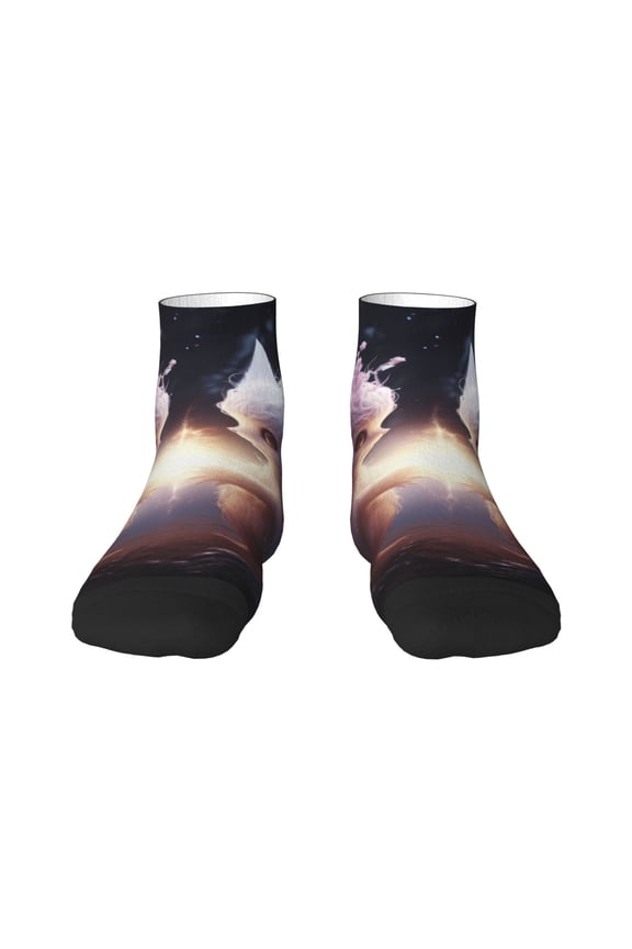 Fox Couple for Premium Adult Socks,Comfortable, Breathable, and Durable Socks, Perfect for Everyday Wear