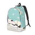 thumbnail image 1 of Rocae French Bulldog Taking a Bath for Durable Canvas Backpack Leisure Large Bag Travel Rucksack Multi-function Backpack Small, 1 of 8