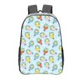 thumbnail image 1 of Rocae Frog In Mermaid for 16inch Clear Backpack Transparent School Backpack for Women Men, Capacity Clear Bag for College, Travel, 1 of 7