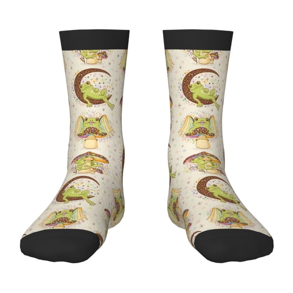Rocae Frogs for Girls Boys Crew Socks,Children's Socks, Kids Socks, Toddler Socks: Daily Wear with Kids School Uniform