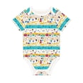 thumbnail image 1 of Rocae Funny Farm for Baby Climbing Clothes Soft Baby Romper for Active Infants Comfortable and Breathable Crawling Jumpsuit Unisex Baby Outfit 6 Months, 1 of 8
