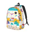 thumbnail image 1 of Rocae Funny Farm for Durable Canvas Backpack Leisure Large Bag Travel Rucksack Multi-function Backpack Medium, 1 of 1
