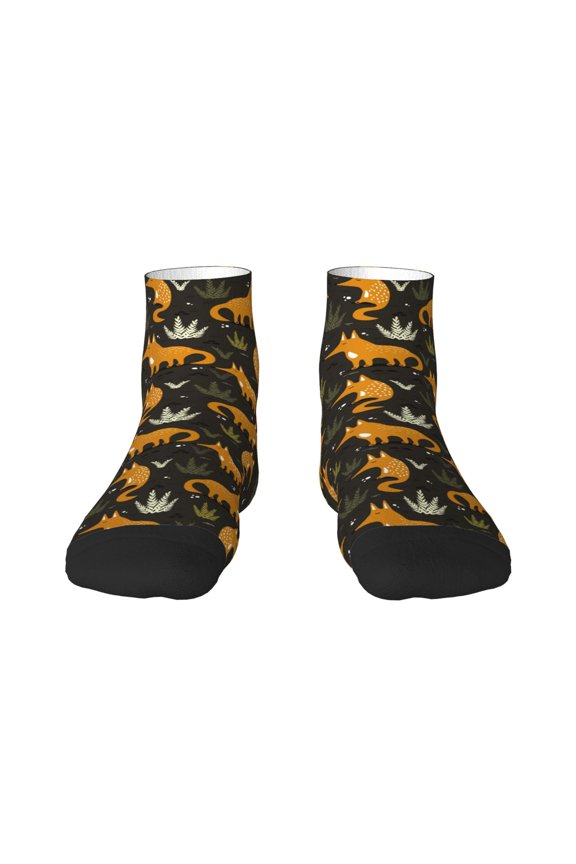 Funny Fox by the Field for Premium Adult Socks,Comfortable, Breathable, and Durable Socks, Perfect for Everyday Wear