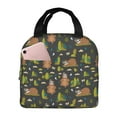 thumbnail image 1 of Rocae Funny Sloths In The Forest for Insulated Lunch Bag for Women Men,Large Lunch Box for Work School Picnic Hiking Daytrip, 1 of 5