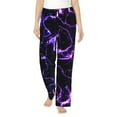 thumbnail image 1 of Rocae Galaxy Lightning for Women's Pajama Pants Pj Pants Lounge Pants-XX-Large, 1 of 6