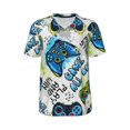 thumbnail image 1 of Rocae Game All Day for Breathable Men's Baseball T-Shirt Fashionable Casual Baseball Jersey, Moisture-wicking Sportswear X-Large, 1 of 9
