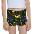 thumbnail image 1 of Rocae Game Play for Girls' Cotton Boxer Briefs, Soft Mid-rise Panties-Medium, 1 of 5