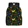 thumbnail image 1 of Rocae Game Play print Computer bag with separate compartment, suitable for 15 inch laptop backpack, gift for men and women, 1 of 8