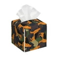 thumbnail image 1 of Rocae German Shepherd Dog for High-grade Leather Tissue Box, Exquisite Fashionable Design, Office Tissue Box, Waterproof Family Tissue Box, 1 of 8