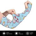 thumbnail image 1 of Rocae Gnome Pool Party for Sports Cooling Arm Compression Sleeves for Men Women Teenager,Breathable,Outdoor Essentials Sun Protection Arm Sleeves, 1 of 8