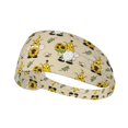thumbnail image 1 of Rocae Gnomes Bees And Sunflowers for Elastic Exercise Headband for Men and Women Moisture Wicking Athletic Sweatbands Summer Accessories Elastic Bands, 1 of 9