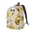 thumbnail image 1 of Rocae Gnomes Bees And Sunflowers for Canvas College Laptop Backpack for Men Women-Small, 1 of 5