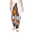 thumbnail image 1 of Rocae Gnomes In Autumn for Women's Pajama Pants Pj Pants Lounge Pants-X-Large, 1 of 6