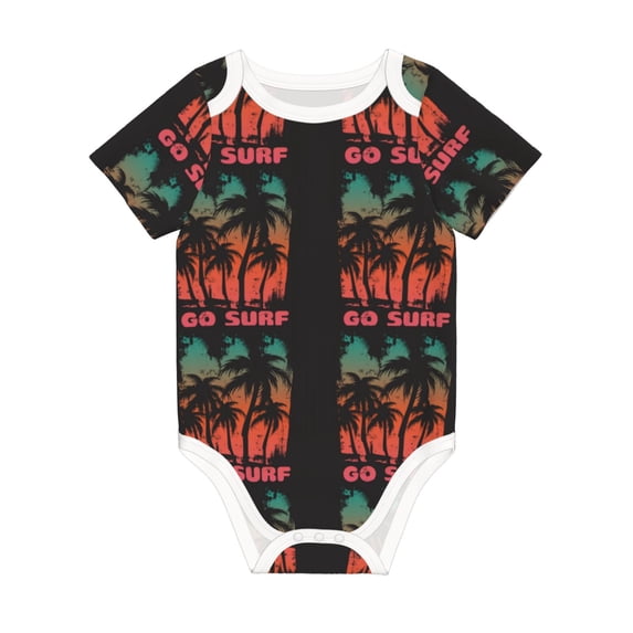 Rocae Go Surfer for Baby Climbing Clothes Soft Baby Romper for Active Infants Comfortable and Breathable Crawling Jumpsuit Unisex Baby Outfit 3 Months