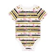 thumbnail image 1 of Rocae Gold Glittering Hearts and Flamingos for Baby Climbing Clothes Soft Baby Romper for Active Infants Comfortable and Breathable Crawling Jumpsuit Unisex Baby Outfit, 1 of 8