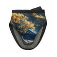 thumbnail image 1 of Rocae Golden Fantasy Landscape for Mini Oven Mitts Rubber Oven Glove, Kitchen Mittens, Cute Cooking Mitts,5.9"x5.9", 1 of 7