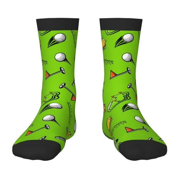 Rocae Golf Sport Club for Girls Boys Crew Socks,Children's Socks, Kids Socks, Toddler Socks: Daily Wear with Kids School Uniform