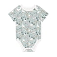 thumbnail image 1 of Rocae Goose and Doodle Flowers for Baby Climbing Clothes Soft Baby Romper for Active Infants Comfortable and Breathable Crawling Jumpsuit Unisex Baby Outfit 9M, 1 of 8