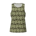 thumbnail image 1 of Rocae Green Snake for Men's Workout Tank Top Men's Running Tank Top Dry Fit Athletic Workout Tank Tops3X-Large, 1 of 9