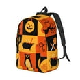 thumbnail image 1 of Rocae Halloween Banner Symbols for Durable Canvas Backpack Leisure Large Bag Travel Rucksack Multi-function Backpack, 1 of 8