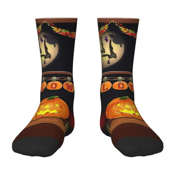 Rocae Halloween Decoration for Girls Boys Crew Socks,Children's Socks, Kids Socks, Toddler Socks: Daily Wear with Kids School Uniform