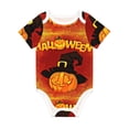 thumbnail image 1 of Rocae Halloween Pumpkin for Baby Climbing Clothes Soft Baby Romper for Active Infants Comfortable and Breathable Crawling Jumpsuit Unisex Baby Outfit 3 Months, 1 of 8