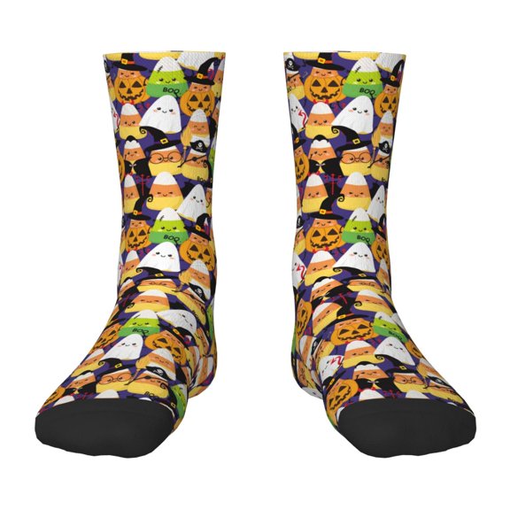 Rocae Halloween1 for Girls Boys Crew Socks,Children's Socks, Kids Socks, Toddler Socks: Daily Wear with Kids School Uniform