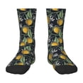 thumbnail image 1 of Rocae Citrus Fruits Elegant Lemons for Girls Boys Crew Socks,Children's Socks, Kids Socks, Toddler Socks: Daily Wear with Kids School Uniform, 1 of 5