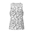 thumbnail image 1 of Rocae Hand Drawn Snake for Men's Workout Tank Top Men's Running Tank Top Dry Fit Athletic Workout Tank TopsX-Large, 1 of 9