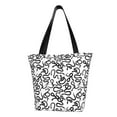thumbnail image 1 of Rocae Hand Drawn Snake for Shoulder Bags for Women Tote Bag for Women with Zipper Closure, 1 of 6