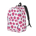 thumbnail image 1 of Rocae Hand Drawn Strawberry for Canvas College Laptop Backpack for Men Women-Small, 1 of 5