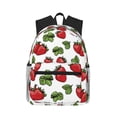 thumbnail image 1 of Rocae Hand Drawn Strawberry for Lightweight Casual Backpack Travel Hiking Backpack Carry On Laptop Backpack, 1 of 6