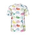 thumbnail image 1 of Rocae Happy Easter Rabbit for Breathable Men's Baseball T-Shirt Fashionable Casual Baseball Jersey, Moisture-wicking Sportswear XX-Large, 1 of 9